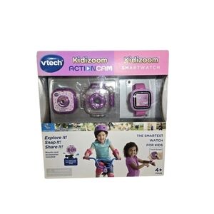 Vtech Kidizoom Smartwatch & Action Cam Bundle for Kids New & Rare